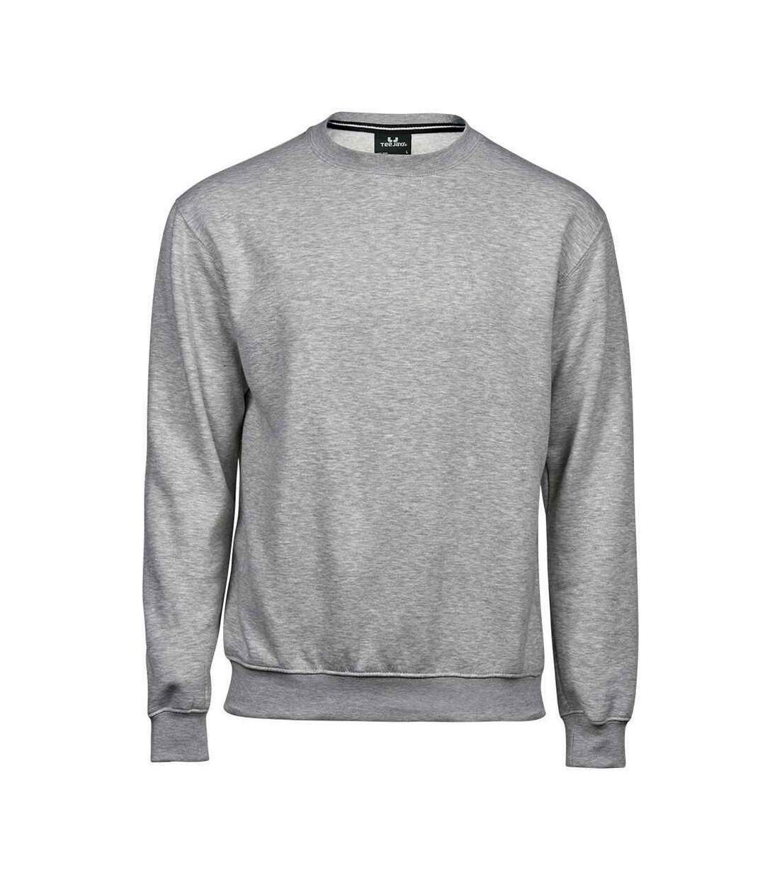 Mens sweatshirt heather grey Tee Jays