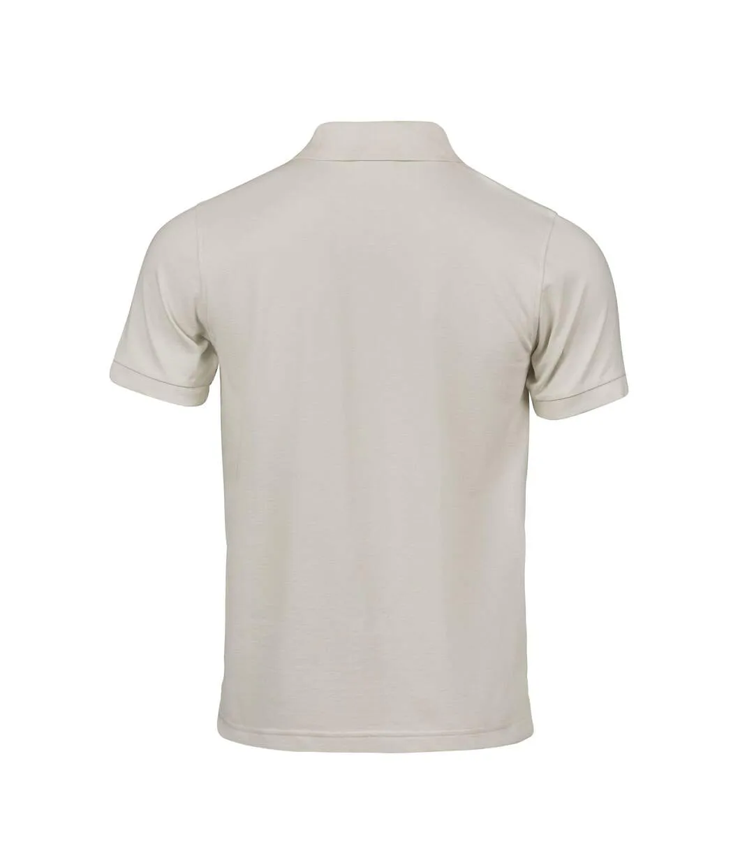 Tee Jays Mens Luxury Stretch Short Sleeve Polo Shirt Cement TeeJays-2
