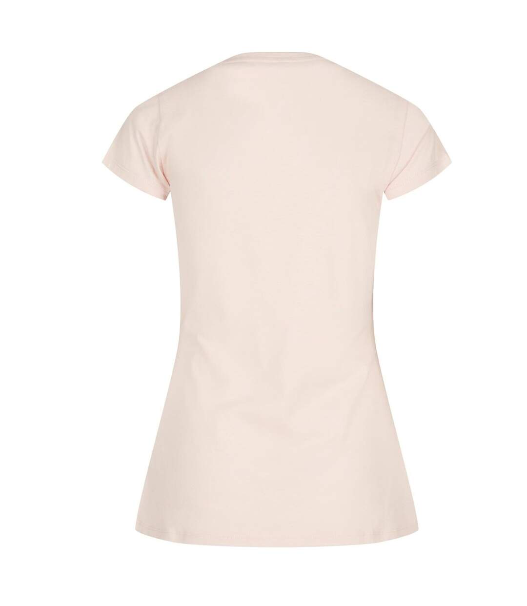 T-shirt basic femme rose Build Your Brand-2