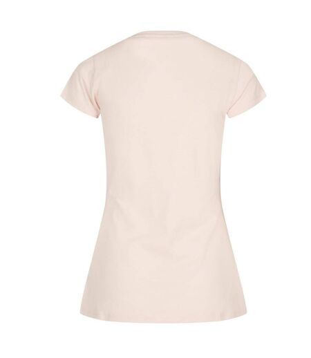 Build Your Brand Womens/Ladies Basic T-Shirt (Pink) - UTRW8509