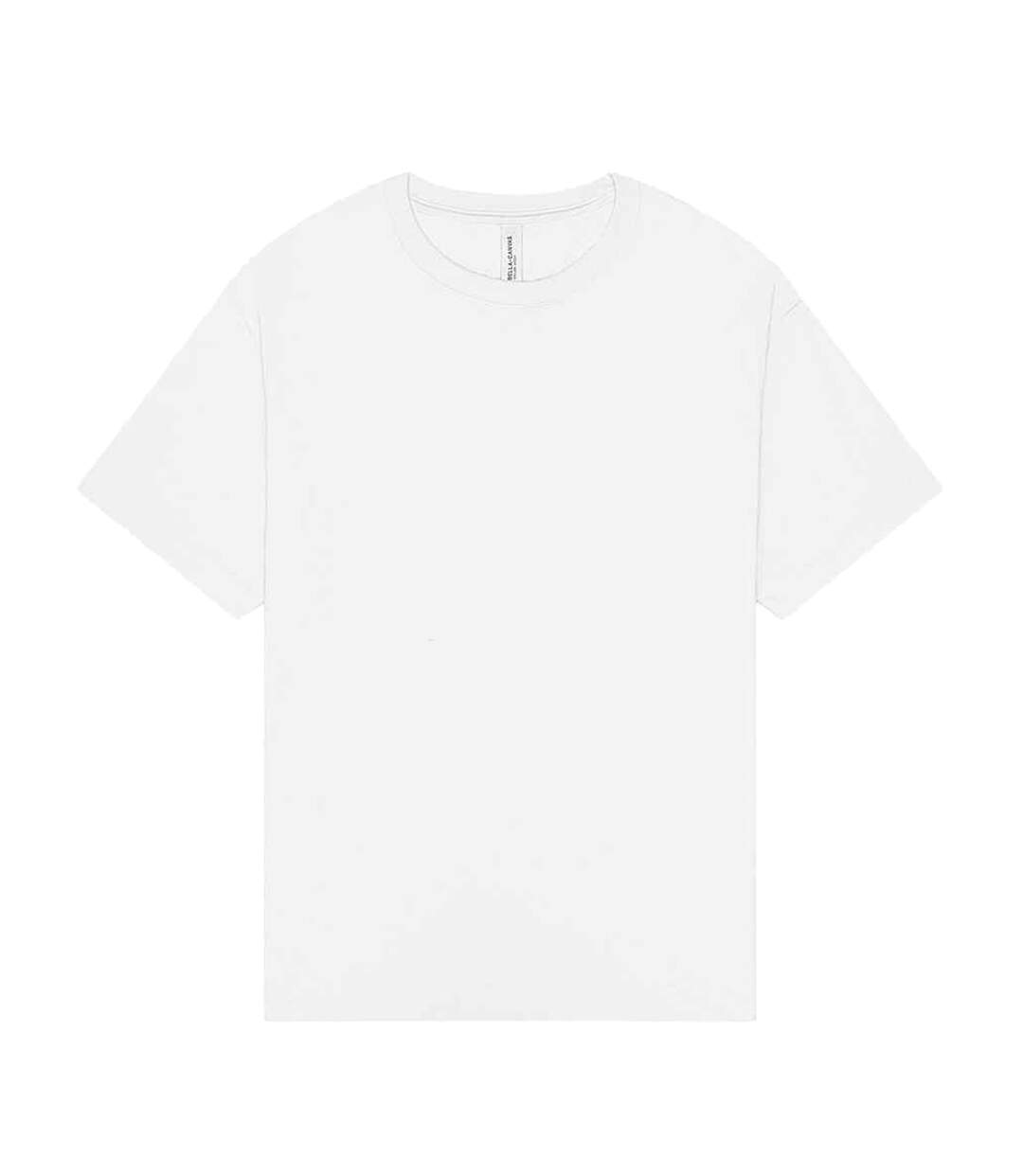 T-shirt adulte blanc Bella + Canvas-1