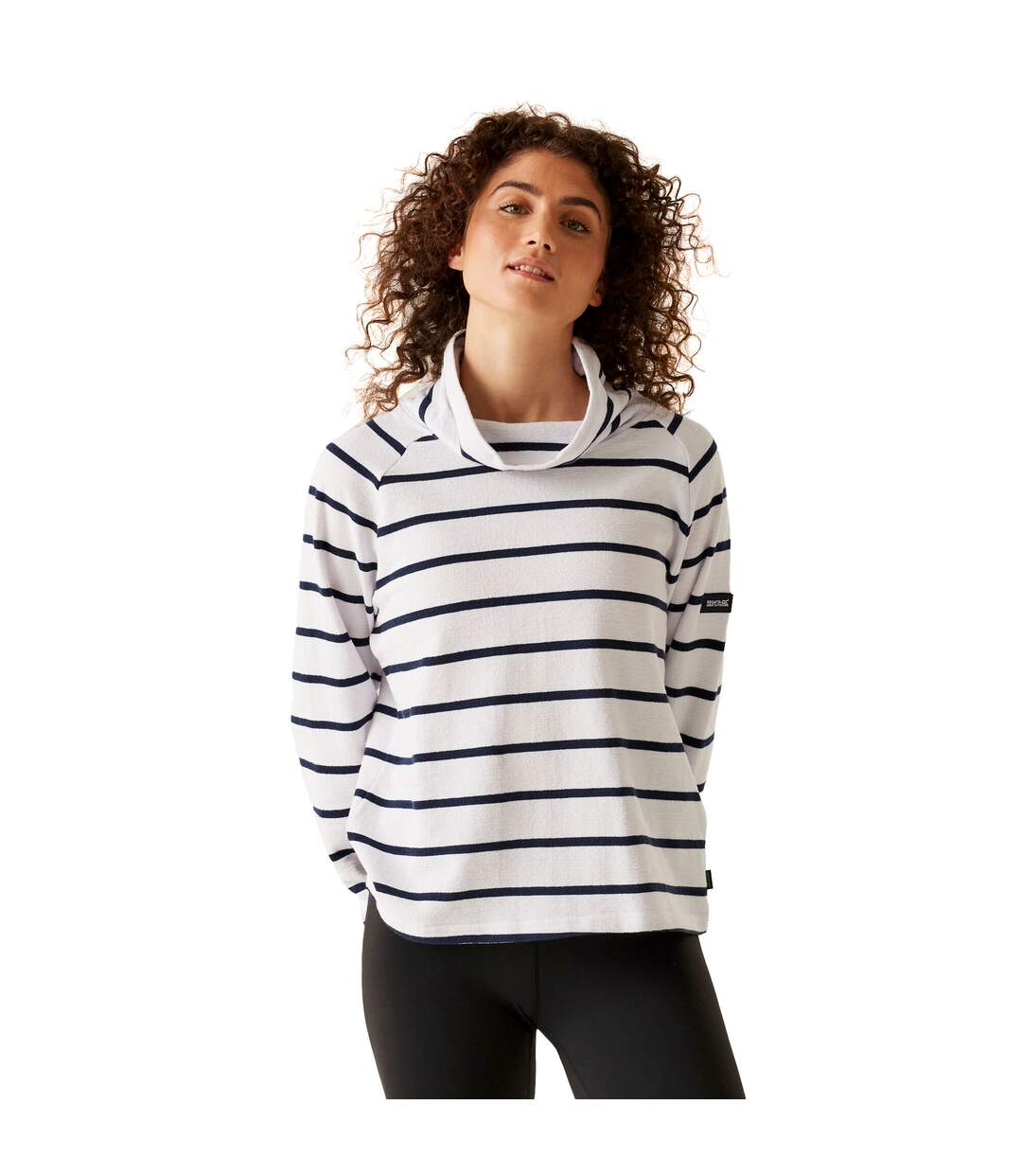 Womens/ladies havendo sweatshirt white/navy Regatta