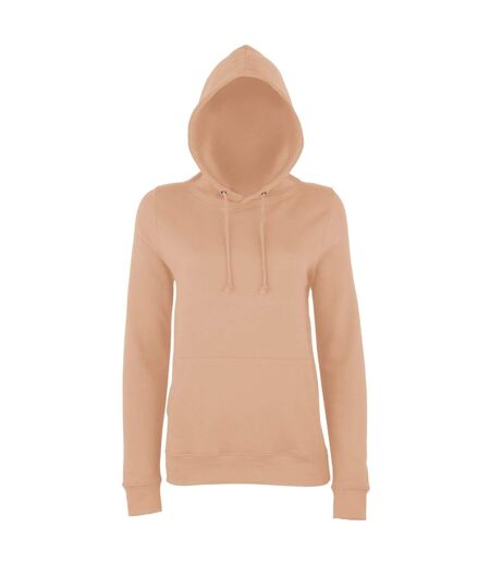 AWDis Just Hoods Womens/Ladies Girlie College Pullover Hoodie (Nude)