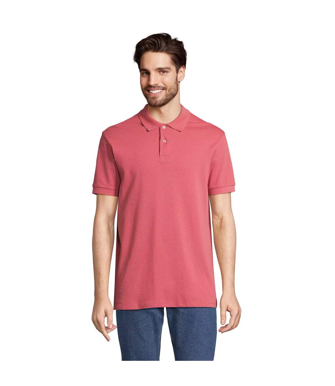 Polo Pacific Adulte Rose Foncé SOLS-1