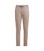 Womens/ladies Freehold Regular Chinos Khaki James Harvest-1