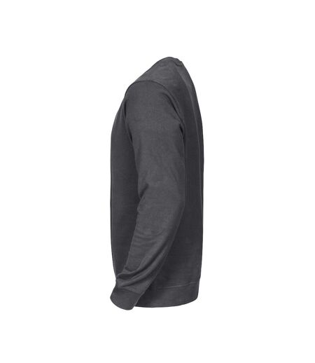 Mens Round Neck Sweatshirt Grey Projob