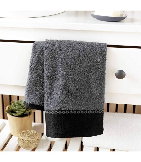 Serviette de Toilette Majesty 50x90cm Anthracite