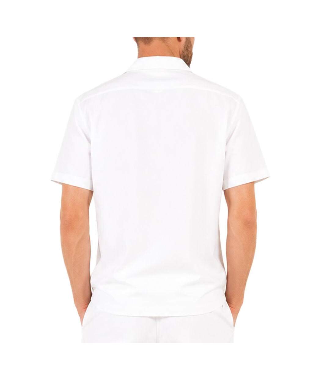 Chemise blanche homme rms26 seersucker-2