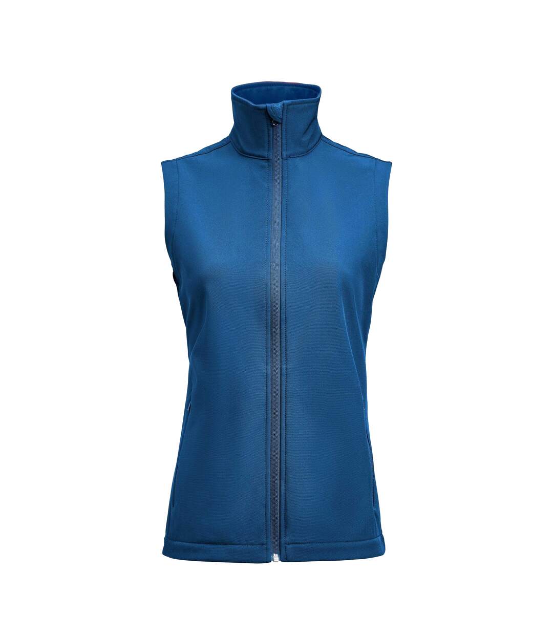 Womens/ladies Valley Gilet Blue James Harvest-1