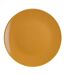 Lot de 6 Assiettes Plates Colorama 26cm Jaune-1