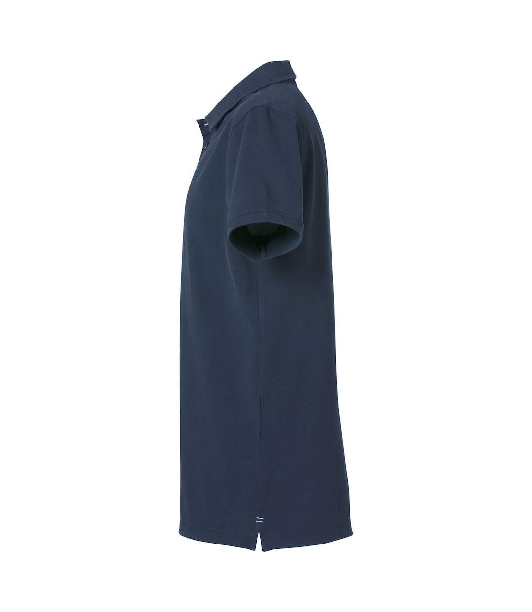Polo Heavy Premium Homme Bleu Marine Foncé Clique-3