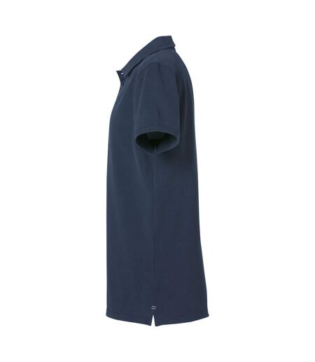 Polo Heavy Premium Homme Bleu Marine Foncé Clique