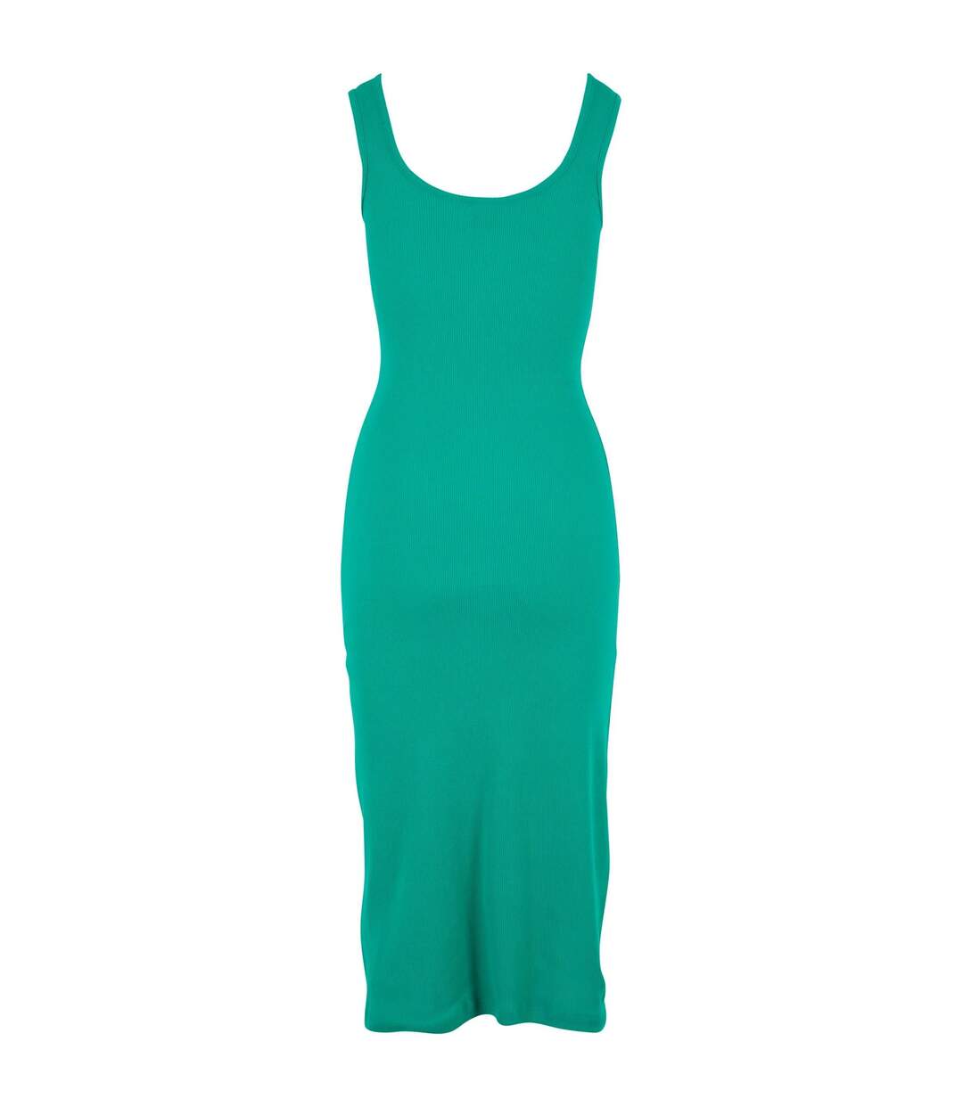 Robe Femme Vert Sombre Urban Classics-2