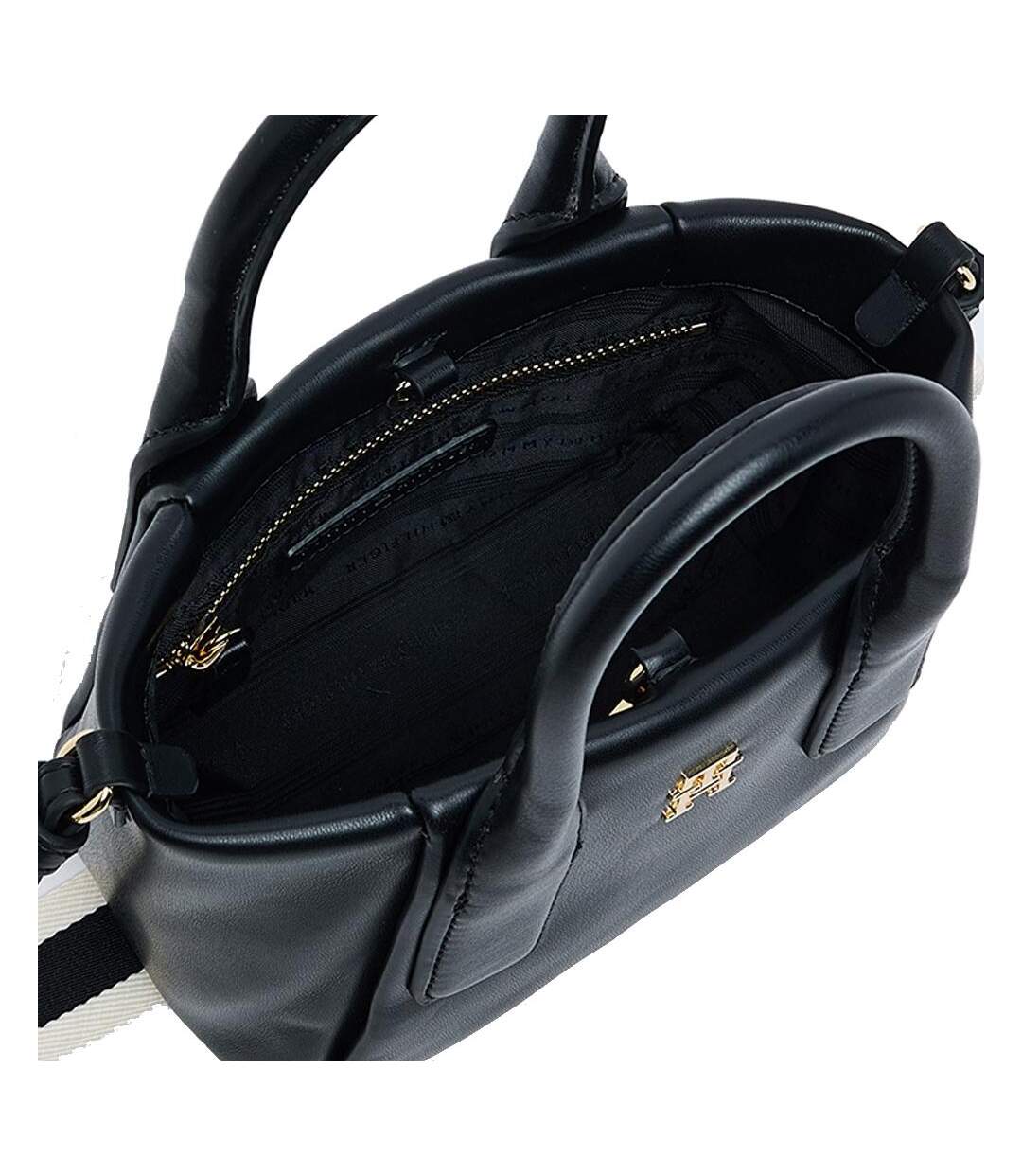Sac bandoulière noir  femme tommy hilfiger essential mini-2