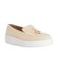 Mocassins Motif/style À Franges Gasket Femme Taupe Dune London-4