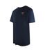 Mens Heart Logo T-shirt Navy Blue Love Moschino-3