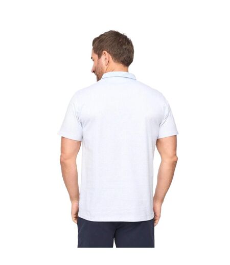 Mens Calvert Polo Shirt Light Blue Bewley & Ritch