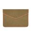 Bosler canvas recycled laptop sleeve one size green Vinga-1