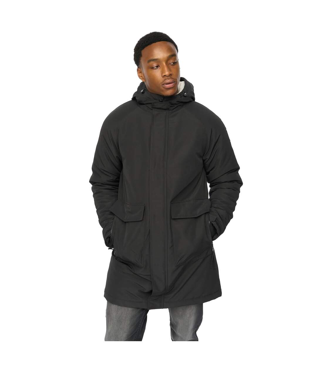 Mens Copfords Jacket Black Duck And Cover-1