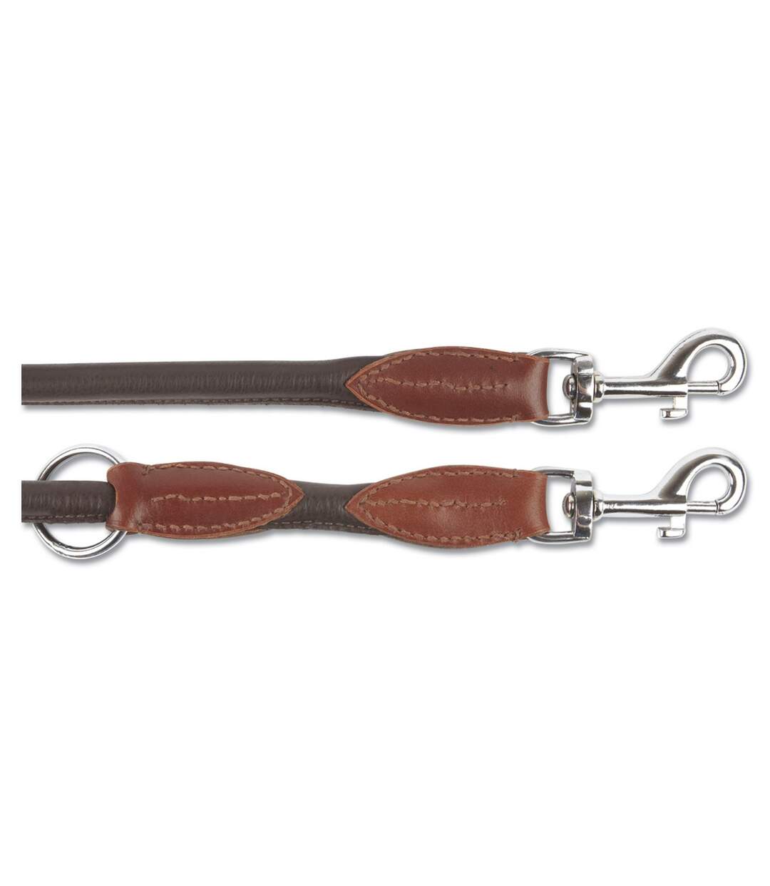 Ancol Pet Products Deluxe Round Training Lead (2m) (Brown) - UTVP1068-1