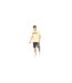 Mens Kensby T-shirt Yellow Crosshatch-1
