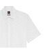 Chemise Manches Courtes Motif/style Micro-imprimé Homme Blanc Boss-3