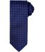 Cravate à petits pois - PR781 - bleu marine et blanc