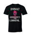 T-shirt Insult Loading Homme Noir Deadpool-2