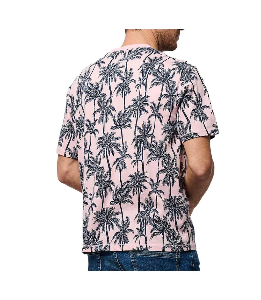 T-shirt rose/marine homme kaporal togo25em11 - 3xl-2