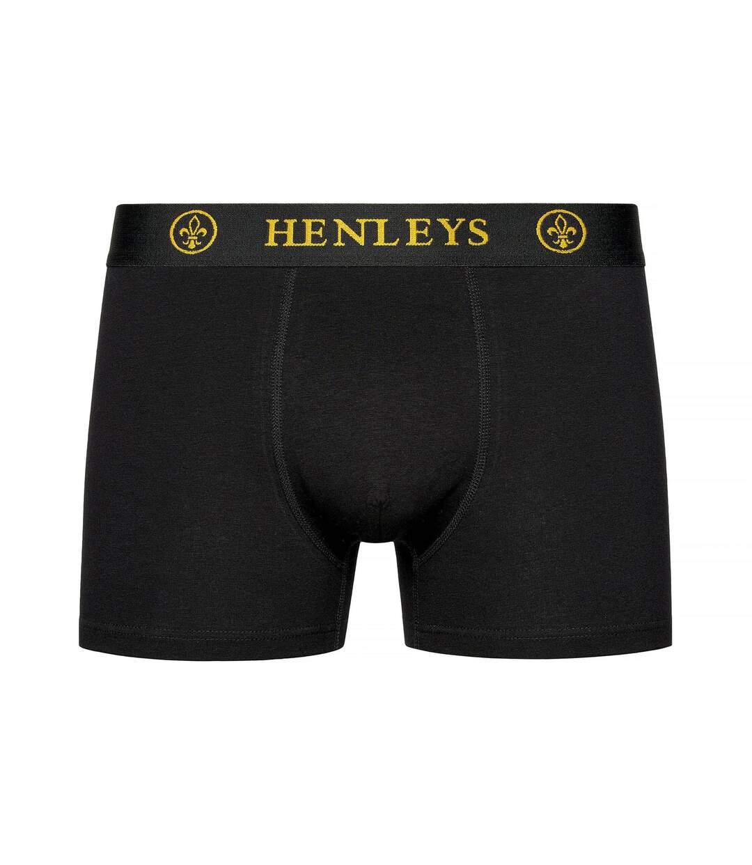 Boxers quintlock homme noir Henleys-3