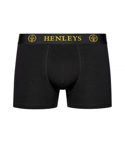 Boxers quintlock homme noir Henleys