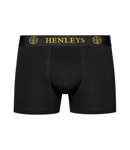 Boxers quintlock homme noir Henleys