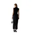 Jupe Mi-longue Motif/style Paillettes Femme Noir Glamorous-2