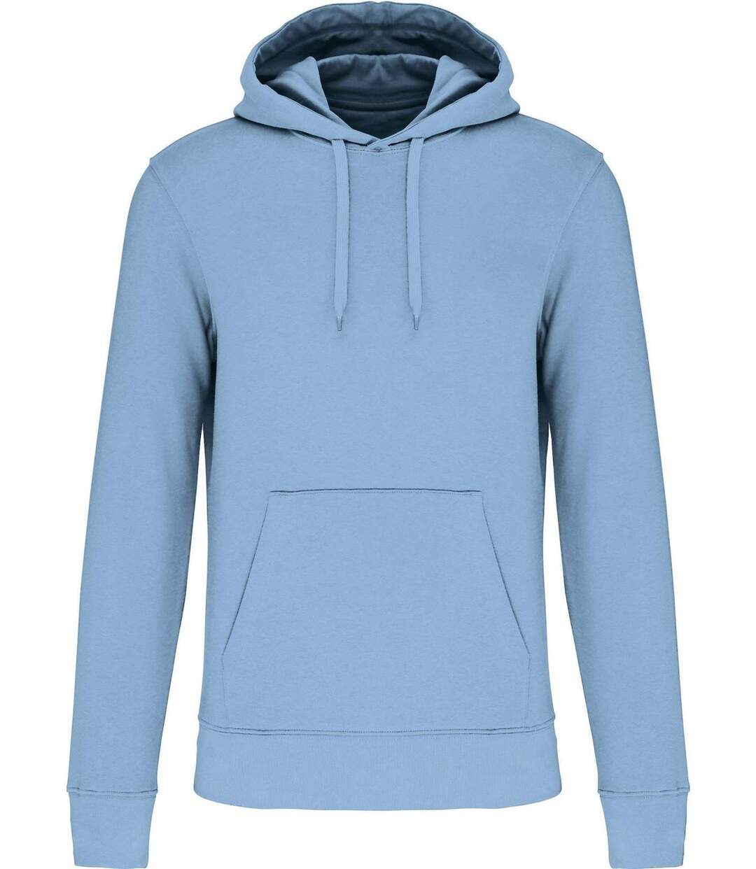 Sweat à capuche écoresponsable - Homme - K4027 - bleu ciel