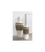 Vase Amphore Design Herbes 100cm Blanc-3