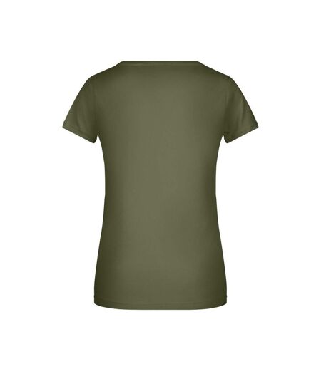 T-shirt Basic Femme Olive James And Nicholson