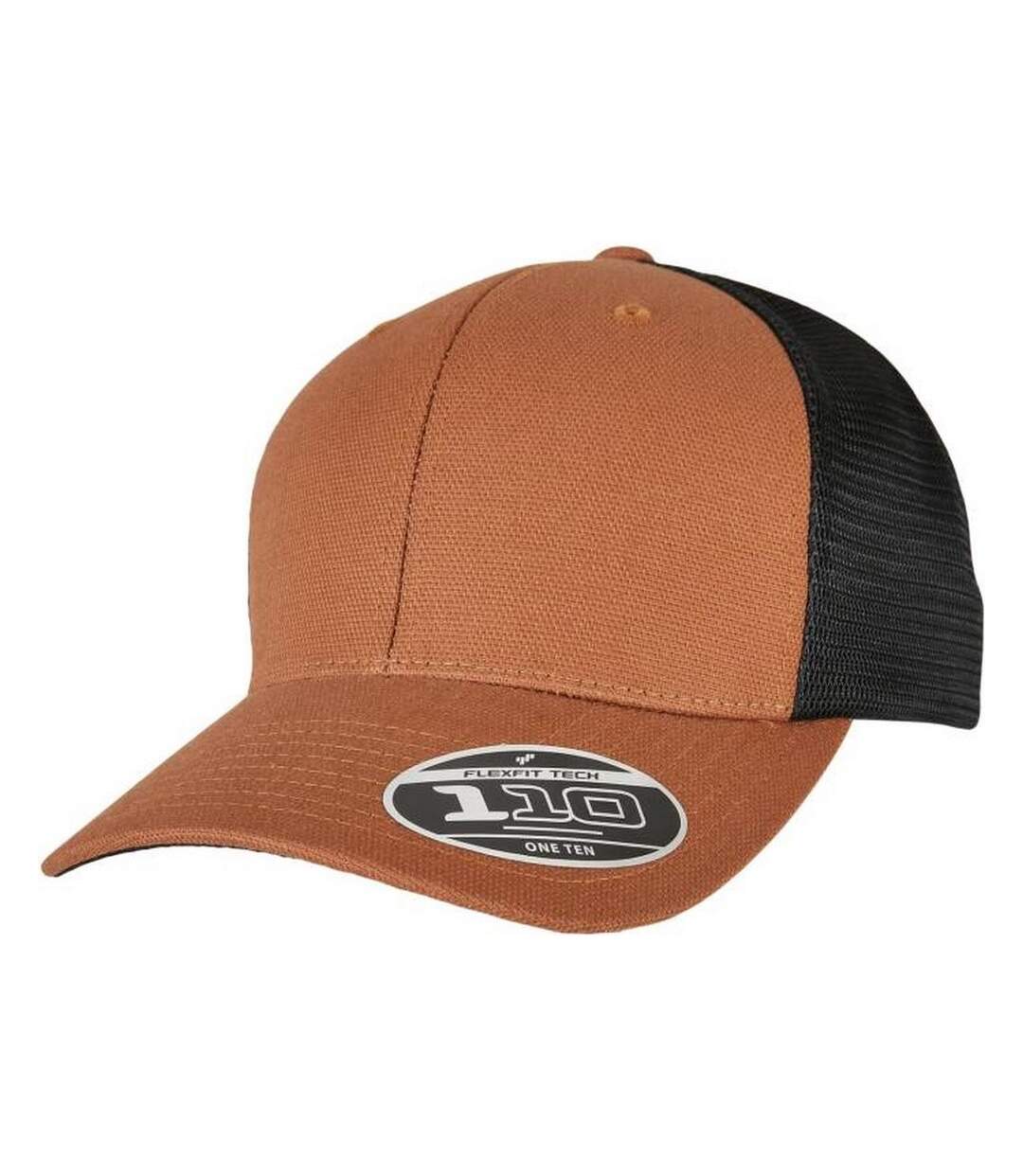 Casquette Trucker Caramel Noir Flexfit-4