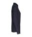 Womens/ladies Linen Long-sleeved Shirt Navy Spasso-3