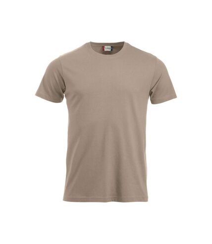 Clique Mens New Classic T-Shirt (Latte) - UTUB302