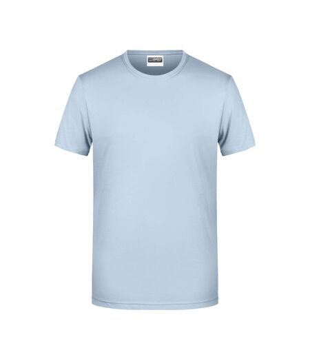 T-shirt Basic Homme Bleu Clair James And Nicholson