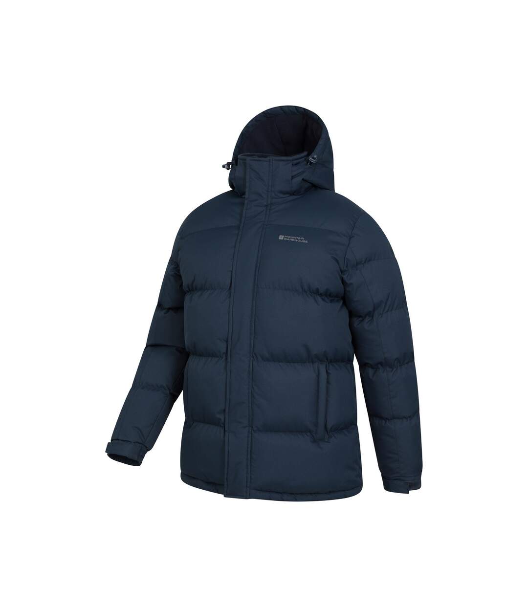 Doudoune matelassée snow homme bleu marine Mountain Warehouse-4