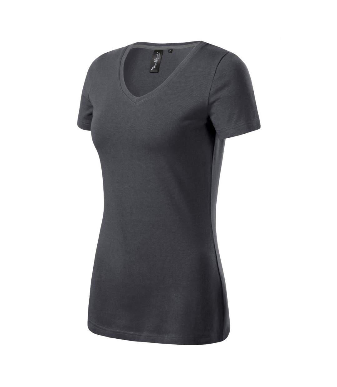 T-shirt Action Femme Gris Malfini-3