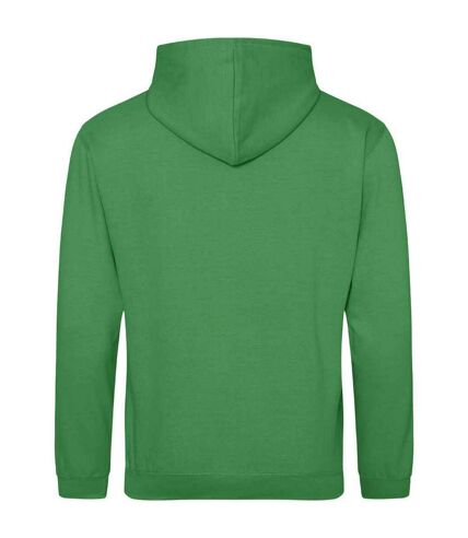 Sweat à capuche college adulte vert citron Awdis