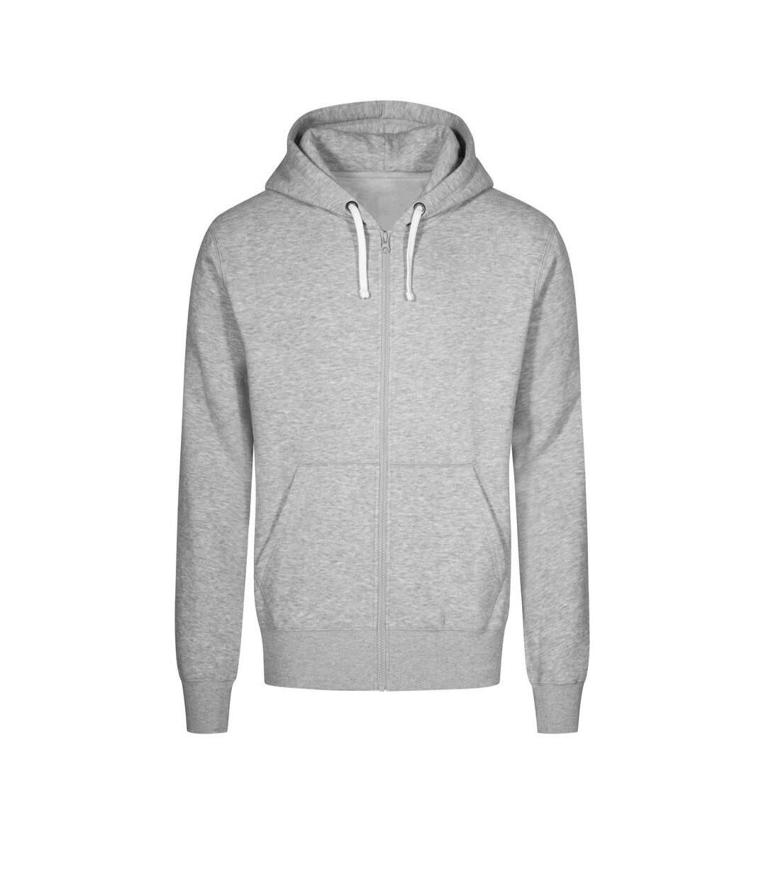 Veste À Capuche Homme Gris X.O By Promodoro-1