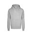 Veste À Capuche Homme Gris X.O By Promodoro-1