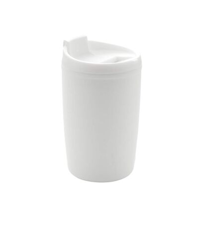 Flip top polypropylene recycled 300ml tumbler one size white XD Collection
