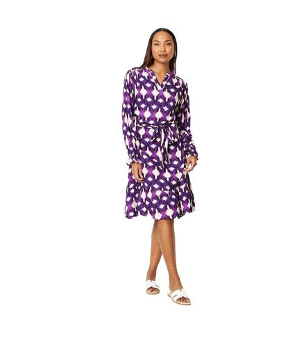 Mini robe femme violet Principles