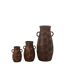Vase en Terre Cuite Amphore 30cm Marron-3