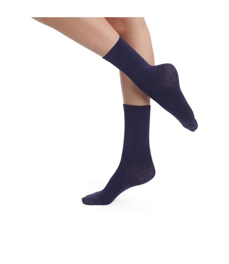 Mi-chaussettes effet satiné Mode