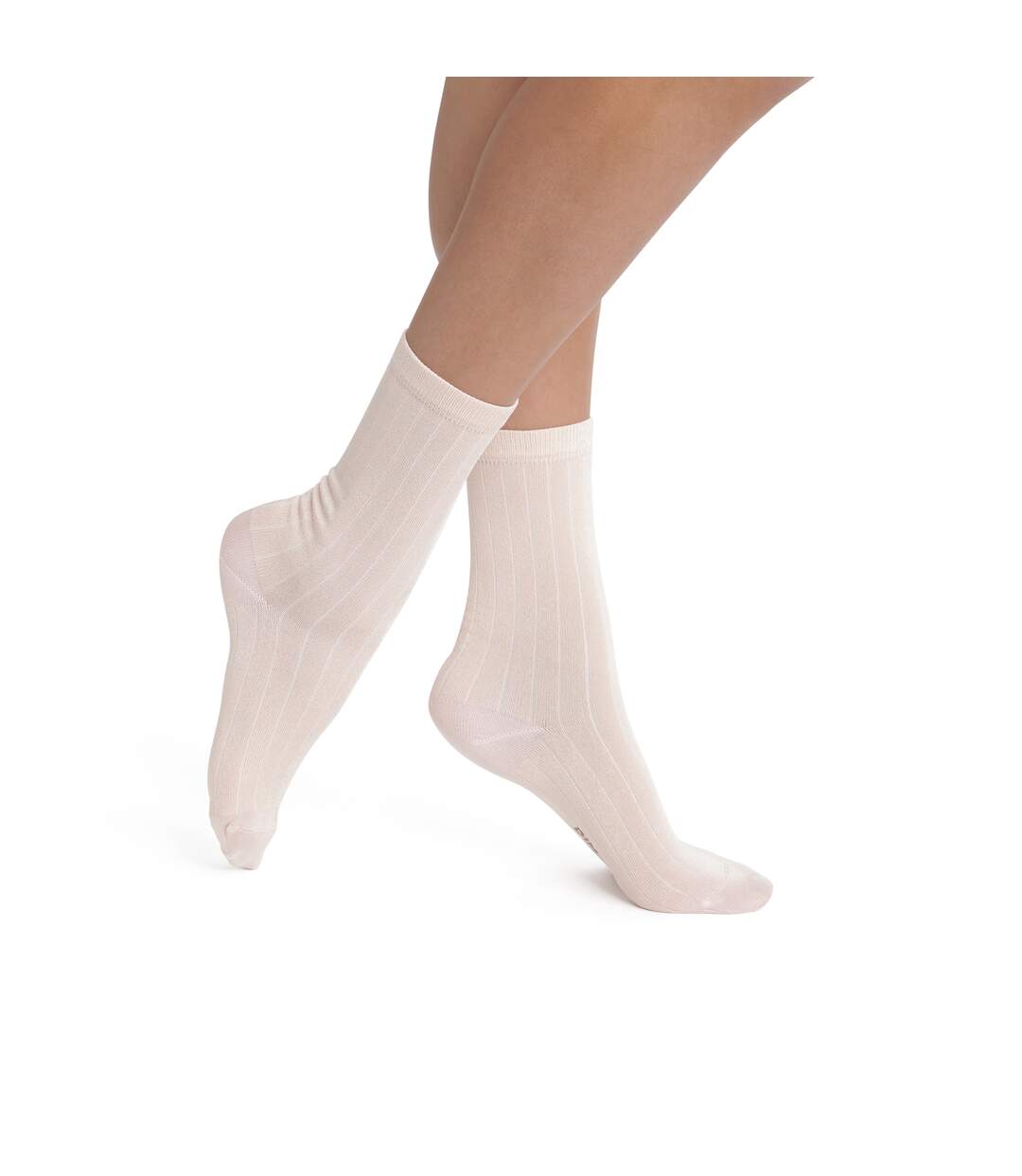 Mi-chaussettes effet satiné Mode-1